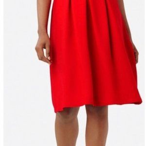 The Limited Red A-Line Skirt- Size M